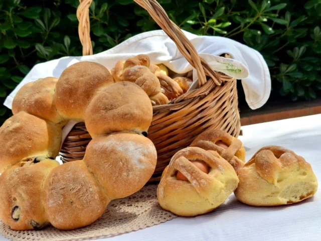 Che buon profumo di pane e tradizione oggi si sente nella nostra tenuta!
Pane e cuddhrure appena sfornate, pronte per essere gustate all'aperto, in relax, festeggiando la pasquetta 🪻🦋🌼

https://www.masserianotari.it/